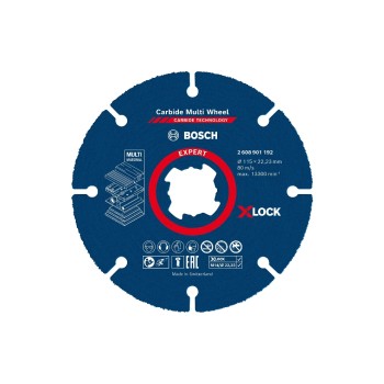 Bosch Professional Trennscheibe, Expert Carbide Multi Wheel, 115mm, 22,23mm Bosch Professional Trennscheibe, Expert Carbide Multi Wheel, 115mm, 22,23mm