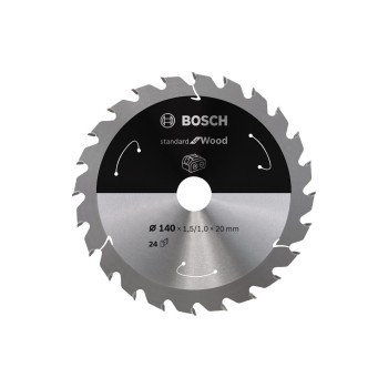 Bosch Professional Kreissägeblatt Standard, for Wood 140x 1.5 x 20, Z 24
