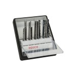 Bosch Professional Stichsägeblatt-Set, Wood, T-Schaft, 10-tlg.