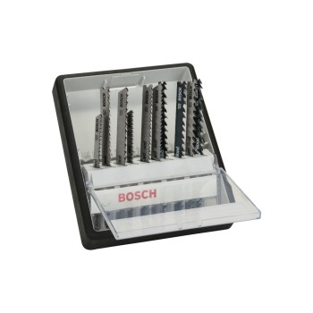 Bosch Professional Stichsägeblatt-Set, Wood, T-Schaft, 10-tlg. Bosch Professional Stichsägeblatt-Set, Wood, T-Schaft, 10-tlg.