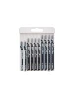 Bosch Professional Stichsägeblatt-Set, Basic for Wood, 10-tlg.