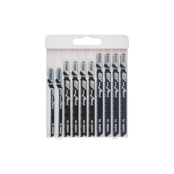 Bosch Professional Stichsägeblatt-Set, Basic for Wood, 10-tlg. Bosch Professional Stichsägeblatt-Set, Basic for Wood, 10-tlg.