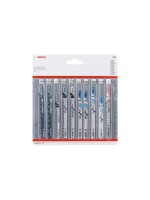 Bosch Professional Stichsägeblatt-Set, All in One, 10-tlg.