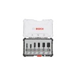 Bosch Professional Fraise à rainurer -Set tige 6 mm, 6 pièces