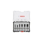 Bosch Professional Fraise à rainurer Set tige 8 mm, 6 pièces