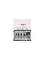 Bosch Professional Kit de fraise Tige de 6 mm, 6 pièces