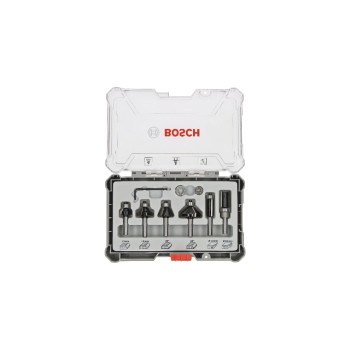 Bosch Professional Rand- and Kantenfräser, 6-tlg. Bosch Professional Rand- and Kantenfräser, 6-tlg.