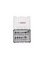 Bosch Professional Kit de fraise Tige de 6 mm, 15 pièces