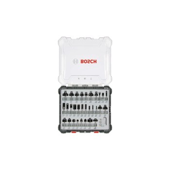 Bosch Professional 30-teiliges Fräser-Set, 6-mm-Schaft Bosch Professional 30-teiliges Fräser-Set, 6-mm-Schaft