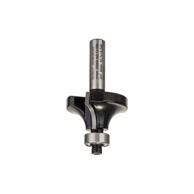 Bosch Professional Abrundfräser, R1 10mm, L 16,5mm, G 57mm Bosch Professional Abrundfräser, R1 10mm, L 16,5mm, G 57mm