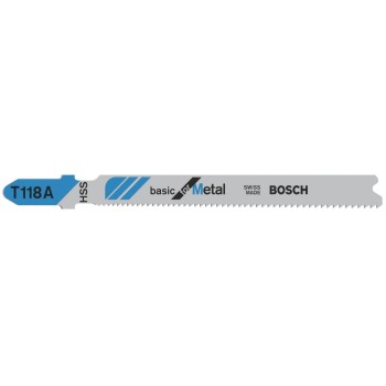 Bosch Professional Stichsägeblatt T 118 A, Basic for Metal Bosch Professional Stichsägeblatt T 118 A, Basic for Metal