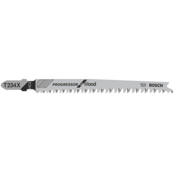 Bosch Professional Stichsägeblatt T 234 X, Progressor for Wood Bosch Professional Stichsägeblatt T 234 X, Progressor for Wood