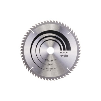 Bosch Professional Kreissägeblatt, Optiline Wood, 254x30x2,8mm, 60 Bosch Professional Kreissägeblatt, Optiline Wood, 254x30x2,8mm, 60
