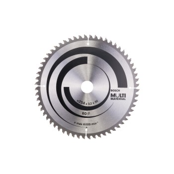 Bosch Professional Kreissägeblatt, Multi Material, 254x30x3,2mm 60 Bosch Professional Kreissägeblatt, Multi Material, 254x30x3,2mm 60