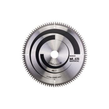 Bosch Professional Kreissägeblatt, Multi Material, 254x30x3,2mm 96 Bosch Professional Kreissägeblatt, Multi Material, 254x30x3,2mm 96