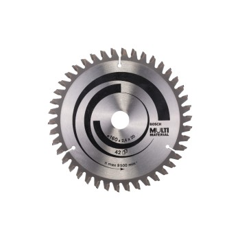 Bosch Professional Kreissägeblatt, Multi Material, 160x20/16x2,4mm 42 Bosch Professional Kreissägeblatt, Multi Material, 160x20/16x2,4mm 42