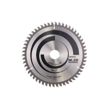 Bosch Professional Kreissägeblatt, Multi Material, 210x30x2,4mm 54 Bosch Professional Kreissägeblatt, Multi Material, 210x30x2,4mm 54