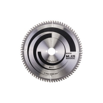 Bosch Professional Kreissägeblatt, Multi Material, 250x30x3,2mm 80 Bosch Professional Kreissägeblatt, Multi Material, 250x30x3,2mm 80
