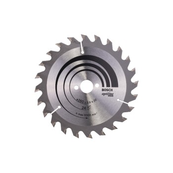 Bosch Professional Kreissägeblatt, Optiline Wood, 160x20/16x2,6mm, 24 Bosch Professional Kreissägeblatt, Optiline Wood, 160x20/16x2,6mm, 24