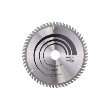 Bosch Professional Kreissägeblatt, Optiline Wood, 210x30x2,8mm, 60 Bosch Professional Kreissägeblatt, Optiline Wood, 210x30x2,8mm, 60