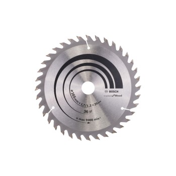 Bosch Professional Kreissägeblatt, Optiline Wood, 165x20/16x1,7mm, 36 Bosch Professional Kreissägeblatt, Optiline Wood, 165x20/16x1,7mm, 36