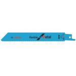 Bosch Professional Lame de scie sabre S 922 BF Flexible for Metal, 5 pièces