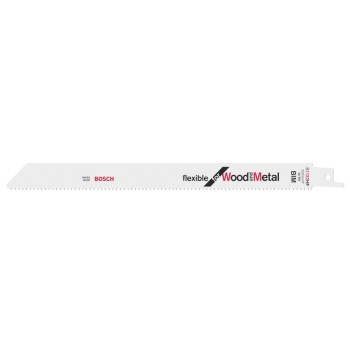 Bosch Professional Säbelsägeblatt, S 1122 HF Flexible Wood and Metal Bosch Professional Säbelsägeblatt, S 1122 HF Flexible Wood and Metal