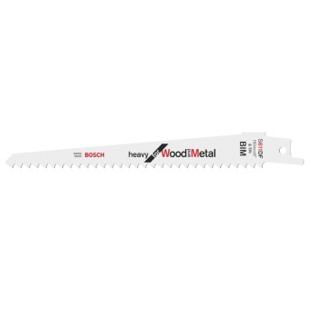 Bosch Professional Säbelsägeblatt S 611 DF, Heavy for Wood and Metal Bosch Professional Säbelsägeblatt S 611 DF, Heavy for Wood and Metal