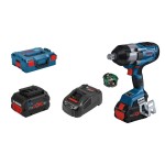 Bosch Professional Visseuse à percussion sans fil GDS 18V-1050 HC Biturbo 2x 8Ah ProCORE