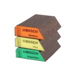 Bosch Professional Bloc de ponçage universel Expert S470, 3 pièces, 69 x 97 x 26 mm