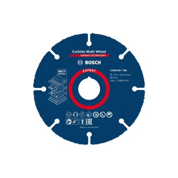 EXPERT Carbide Multi Wheel, Trennscheibe. 115mm EXPERT Carbide Multi Wheel, Trennscheibe. 115mm