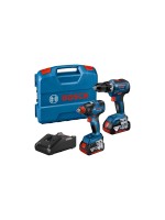 Bosch Professional Clés à chocs sans fil GDX 18 V-200 + GSR 18 V-55