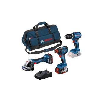 18V-GSB+GDX+GWS+2x5A, Combo-Kits 18V-GSB+GDX+GWS+2x5A, Combo-Kits
