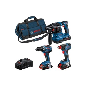 18V Profi Set, GSR18V+GDX18V+GBH18V+3x4. 18V Profi Set, GSR18V+GDX18V+GBH18V+3x4.