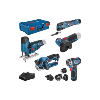 12V Profi Set, 12V 5 tool KIT + GBA + GAL + XL-box 12V Profi Set, 12V 5 tool KIT + GBA + GAL + XL-box