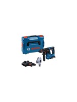 accu-Bohrhammer with ONECHUCK GBH 18V-18 X, 2 x accu GBA 18V 2.0Ah in L-BOXX