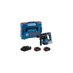 Akku-Bohrhammer mit ONECHUCK GBH 18V-22 X, 2 x Akku GBA 18V 4.0Ah in L-BOXX 136