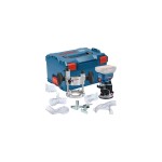 Bosch Professional Fraiseuse de bords sans fil GKF 18 V-8 Unité de plongée TE 600 en L-BOXX