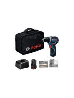 accu-Bohrschrauber GSR 12V-32, 2x accu GBA 12V 2.0Ah, Werkzeugtasche