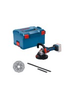 Bosch Professional Ponceuse à béton sans fil PRO GBR 18V-15 S en L-BOXX (sans batterie)