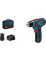 Akku-Bohrschrauber GSR 12V-15, 2 x Akku GBA 12V 2.0Ah