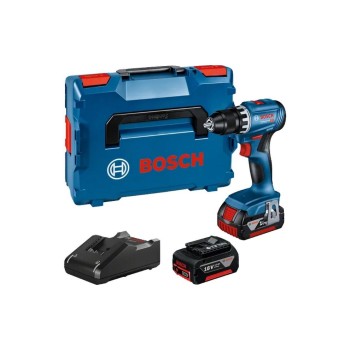 Akku-Bohrschrauber GSR 18V-45, 2 x Akku GBA 18V 3.0Ah in L-BOXX