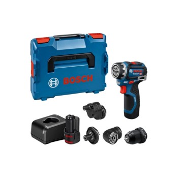 Schrauber GSR 12V-32 FC, 2x GBA 12V 2Ah, Aufsätze, L-BOXX