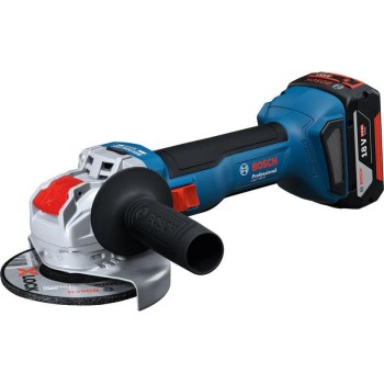 Winkelschleifer mit X-LOCK GWX 18V-8, 2x Akku GBA 18V 4.0Ah, L-BOXX