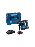 Bosch Professional Marteau perforateur GBH 18 V-22 2x batterie GBA 18 V 4 Ah, L-BOXX 136