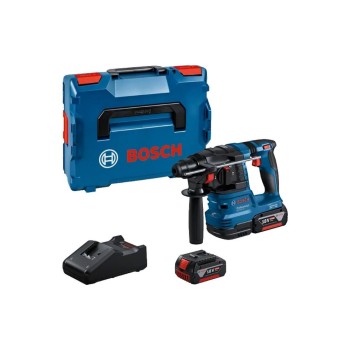 Akku-Bohrhammer mit SDS plus GBH 18V-22, 2x Akku GBA 18V 4Ah, L-BOXX 136 Akku-Bohrhammer mit SDS plus GBH 18V-22, 2x Akku GBA 18V 4Ah, L-BOXX 136
