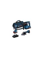 Bosch Professional Set di utensili per batteria GSR + GWS + GBH + 3 x batterie Sac à outils