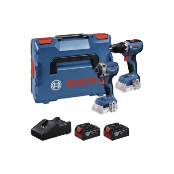 18V Set GSR + GDR + 2x GBA 5Ah, GAL 18V-40