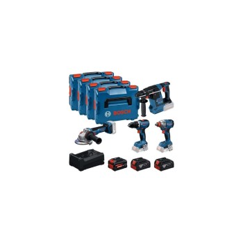 18V Set GSR 18V-65 + GDX 18V-285, GBH 18V-26, GWS 18V-11