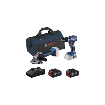 18V Set GSB 18V-45 + GWS 18V-8 + 2x GBA 4Ah, GAL 18V-40